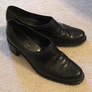 Franco Sarto black bootie shoe
